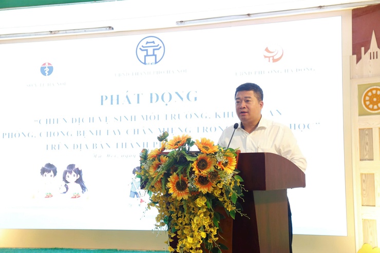 Hà Nội phát động chiến dịch vệ sinh môi trường, chủ động phòng chống bệnh tay chân miệng- Ảnh 2.