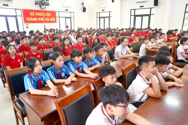 Xã Thiên Lộc bế mạc, tổng kết và trao giải Giải thể thao học sinh phổ thông năm học 2025 – 2026- Ảnh 4.