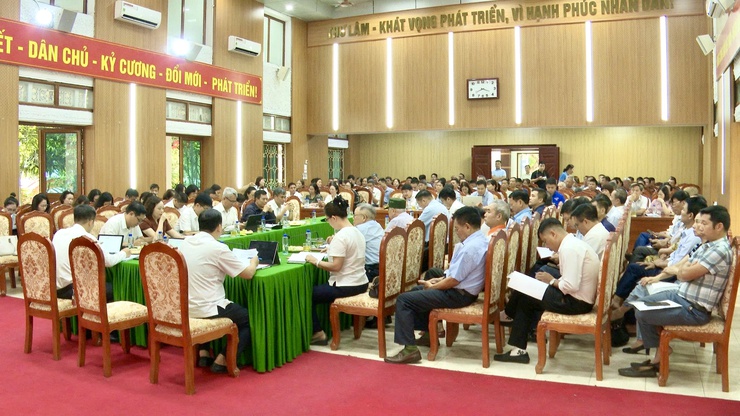 HỘI NGHỊ PHẢN BIỆN XÃ HỘI ĐỐI VỚI ĐỀ ÁN QUẢN LÝ, KHAI THÁC, SỬ DỤNG HIỆU QUẢ TÀI SẢN CÔNG TRÊN ĐỊA BÀN XÃ THƯ LÂM GIAI ĐOẠN 2026 – 2030- Ảnh 18.