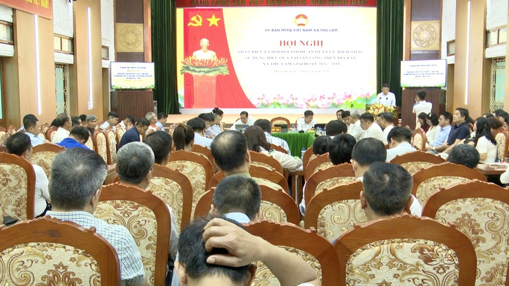 HỘI NGHỊ PHẢN BIỆN XÃ HỘI ĐỐI VỚI ĐỀ ÁN QUẢN LÝ, KHAI THÁC, SỬ DỤNG HIỆU QUẢ TÀI SẢN CÔNG TRÊN ĐỊA BÀN XÃ THƯ LÂM GIAI ĐOẠN 2026 – 2030- Ảnh 5.