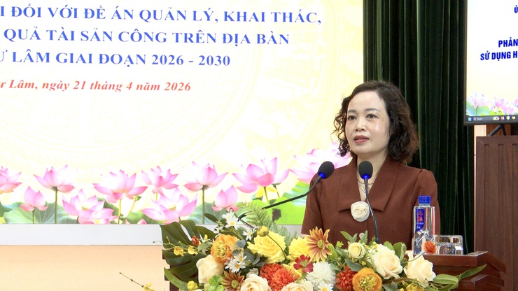 HỘI NGHỊ PHẢN BIỆN XÃ HỘI ĐỐI VỚI ĐỀ ÁN QUẢN LÝ, KHAI THÁC, SỬ DỤNG HIỆU QUẢ TÀI SẢN CÔNG TRÊN ĐỊA BÀN XÃ THƯ LÂM GIAI ĐOẠN 2026 – 2030- Ảnh 6.