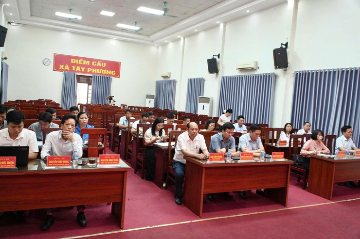 Tây Phương ký kết quy chế phối hợp giữa HĐND – UBND – MTTQ Việt Nam, tăng cường hiệu quả hoạt động nhiệm kỳ mới- Ảnh 2.