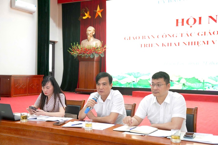 UBND xã Thiên Lộc tổ chức Hội nghị giao ban công tác Giáo dục và Đào tạo Quý I; triển khai nhiệm vụ trọng tâm Quý II năm 2026- Ảnh 2.