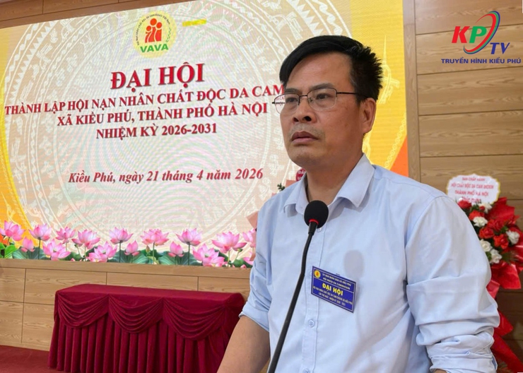 Đại hội thành lập hội Nạn nhân chất độc Da cam/Dioxin xã Kiều Phú lần thứ I, nhiệm kỳ 2026-2031- Ảnh 7.