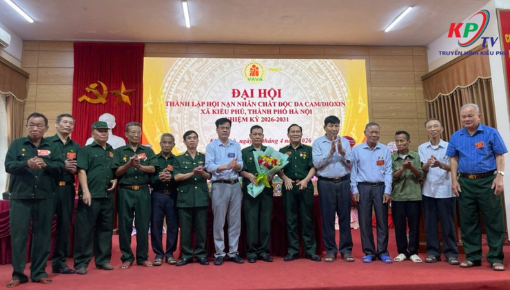 Đại hội thành lập hội Nạn nhân chất độc Da cam/Dioxin xã Kiều Phú lần thứ I, nhiệm kỳ 2026-2031- Ảnh 8.