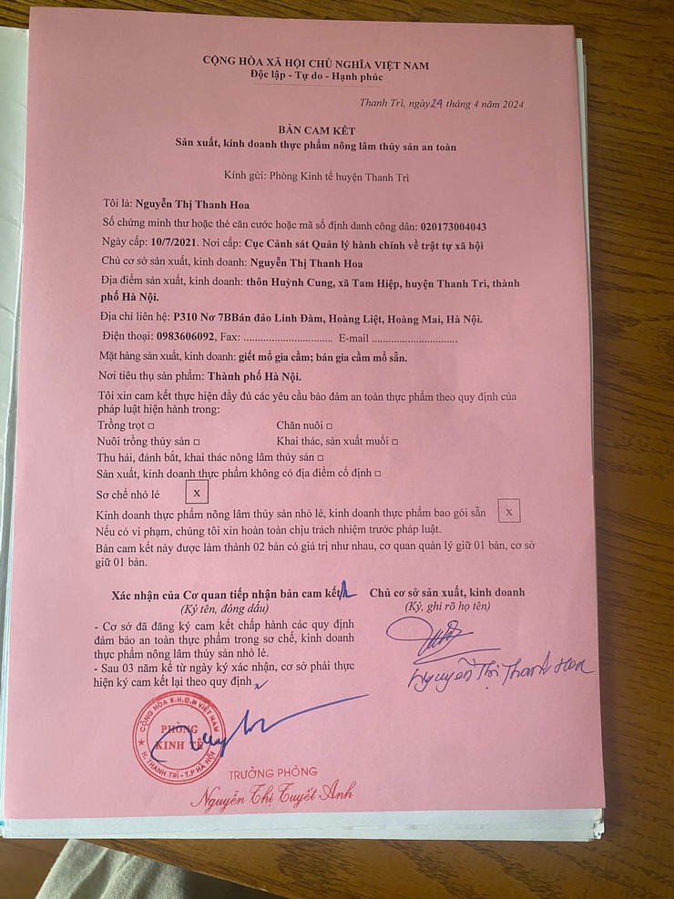 Đoàn kiểm tra liên ngành ATTP xã Đại Thanh kiểm tra việc giết mổ, buôn bán động vật và sản phẩm có nguồn gốc từ động vật tại các gian hàng chợ Tam Hiệp (thôn Huỳnh Cung) và chợ Quỳnh Đô (thôn Quỳnh Đô)- Ảnh 11.