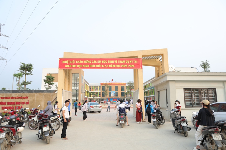 Xã Phú Nghĩa: Gần 490 học sinh tham gia kỳ thi giao lưu học sinh giỏi khối lớp 6, 7, 8 bậc Trung học cơ sở năm 2025 – 2026- Ảnh 4.