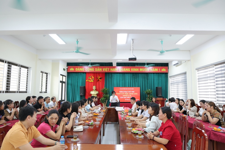 Xã Phú Nghĩa: Gần 490 học sinh tham gia kỳ thi giao lưu học sinh giỏi khối lớp 6, 7, 8 bậc Trung học cơ sở năm 2025 – 2026- Ảnh 1.