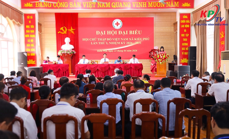 Đại hội Hội Chữ thập đỏ xã Kiều Phú lần thứ I, nhiệm kỳ 2026–2031 thành công tốt đẹp- Ảnh 11.