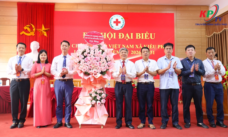 Đại hội Hội Chữ thập đỏ xã Kiều Phú lần thứ I, nhiệm kỳ 2026–2031 thành công tốt đẹp- Ảnh 1.