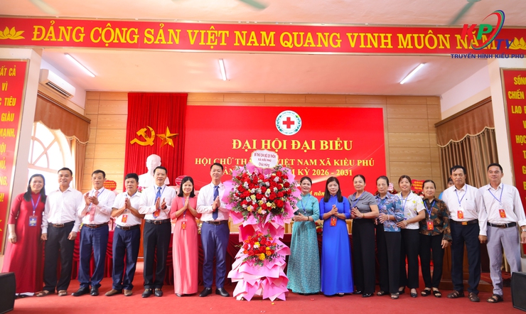 Đại hội Hội Chữ thập đỏ xã Kiều Phú lần thứ I, nhiệm kỳ 2026–2031 thành công tốt đẹp- Ảnh 3.