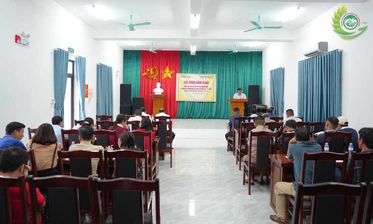 Hội nghị nghiệm thu, bàn giao công trình Nhà văn hóa thôn Đông Thượng- Ảnh 1.