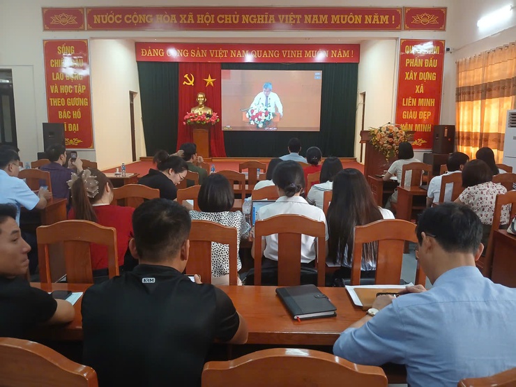 Tiếp sóng Hội nghị phổ biến, quán triệt và triển khai thực hiện các văn kiện, nghị quyết về công tác kiểm tra, giám sát, kỷ luật của Đảng- Ảnh 1.