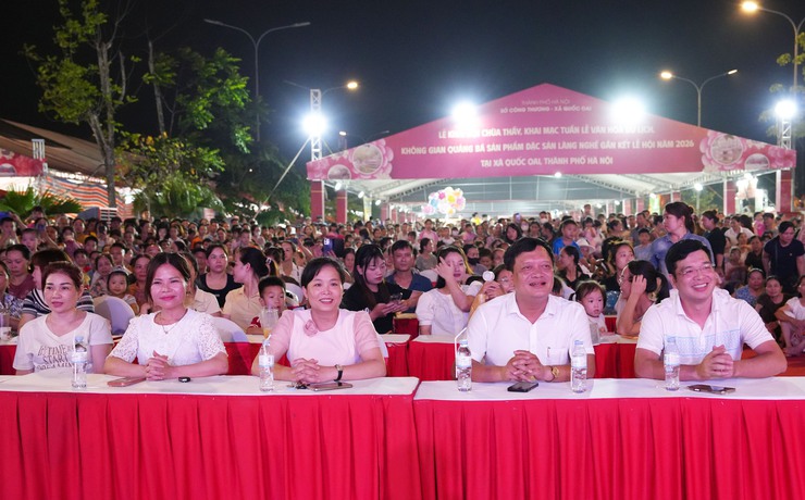 QUỐC OAI TỔ CHỨC ĐÊM GIAO LƯU VĂN NGHỆ "LỄ HỘI CHÙA THẦY – VŨ ĐIỆU KẾT NỐI"- Ảnh 1.