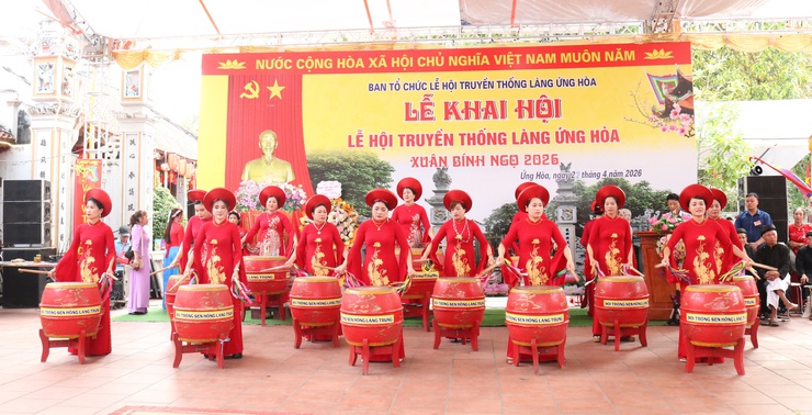 Khai mạc Lễ hội truyền thống Đình làng Ứng Hòa- Ảnh 5.