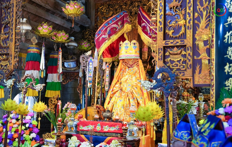 Thôn Đa Phúc tổ chức rước lễ, tế lễ tưởng niệm Thiền sư Từ Đạo Hạnh trong khuôn khổ Lễ hội Chùa Thầy- Ảnh 12.