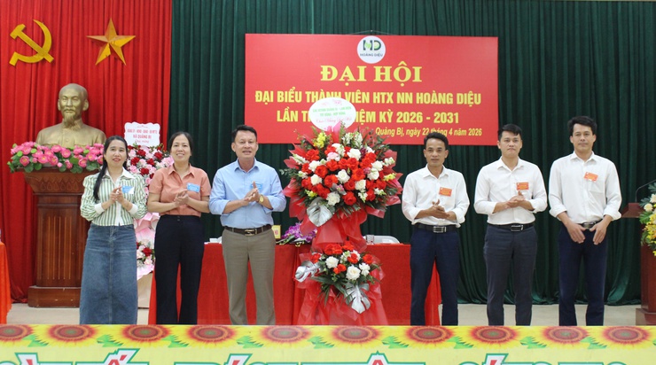 Đại hội Hợp tác xã Nông nghiệp Hoàng Diệu nhiệm kỳ 2026-2031 thành công tốt đẹp- Ảnh 5.