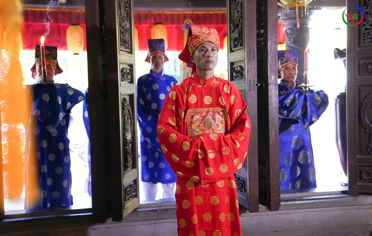 Thôn Đa Phúc tổ chức rước lễ, tế lễ tưởng niệm Thiền sư Từ Đạo Hạnh trong khuôn khổ Lễ hội Chùa Thầy- Ảnh 13.