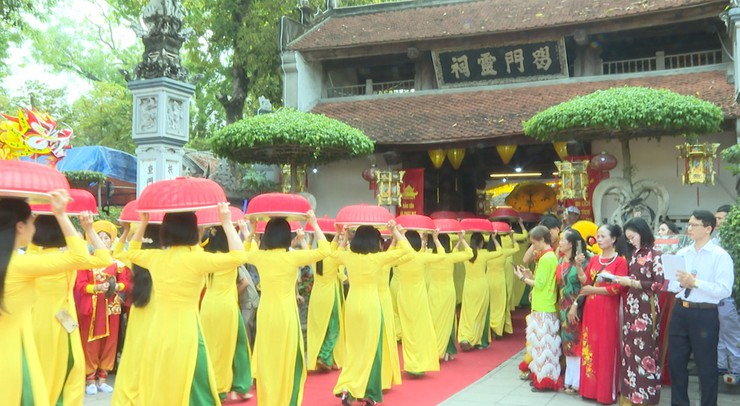 Xã Hát Môn tổ chức Lễ dâng hương tưởng niệm 1983 năm ngày giỗ Hai Bà Trưng- Ảnh 8.