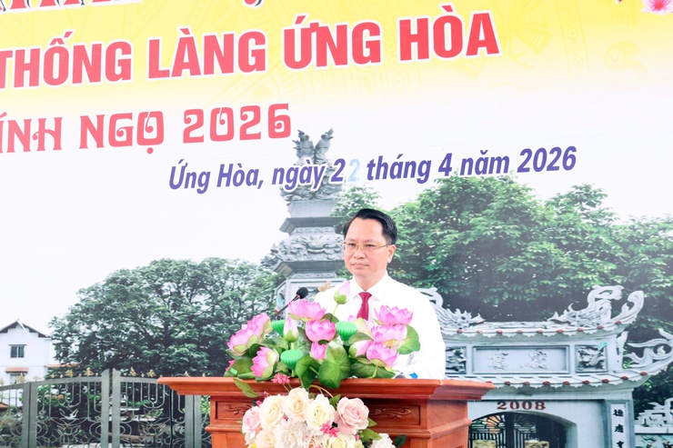 Khai mạc Lễ hội truyền thống Đình làng Ứng Hòa- Ảnh 8.