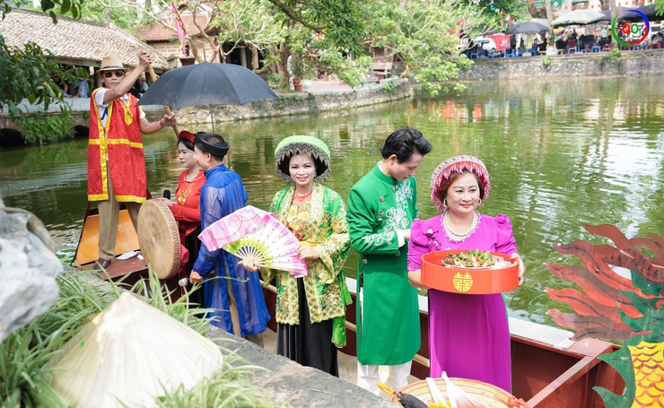 ĐẶC SẮC HÁT QUAN HỌ TRÊN THUYỀN RỒNG TẠI HỒ LONG TRÌ – DẤU ẤN VĂN HÓA TRUYỀN THỐNG TRONG LỄ HỘI CHÙA THẦY 2026- Ảnh 3.