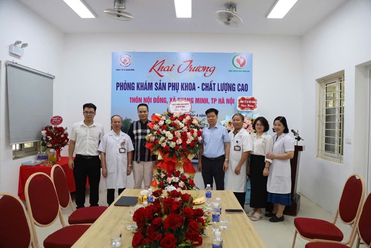 Quang Minh khai trương phòng khám sản phụ khoa chất lượng cao, nâng tầm y tế cơ sở- Ảnh 1.