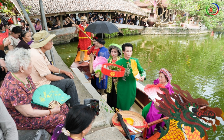 ĐẶC SẮC HÁT QUAN HỌ TRÊN THUYỀN RỒNG TẠI HỒ LONG TRÌ – DẤU ẤN VĂN HÓA TRUYỀN THỐNG TRONG LỄ HỘI CHÙA THẦY 2026- Ảnh 6.