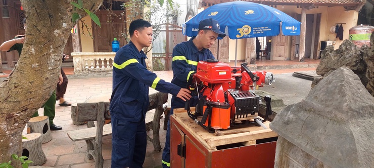 Tăng cường kiểm tra, đảm bảo an toàn PCCC tại chùa Tây Phương dịp Lễ hội truyền thống năm 2026- Ảnh 3.