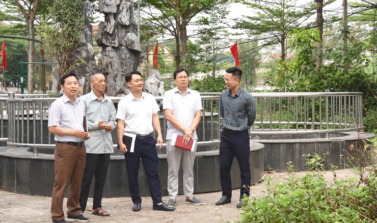 Ban Kinh tế - Ngân sách, HĐND xã tổ chức giám sát công tác quản lý, khai thác, sử dụng các nhà văn hoá, khu vui chơi trên địa bàn xã - Ảnh 2.