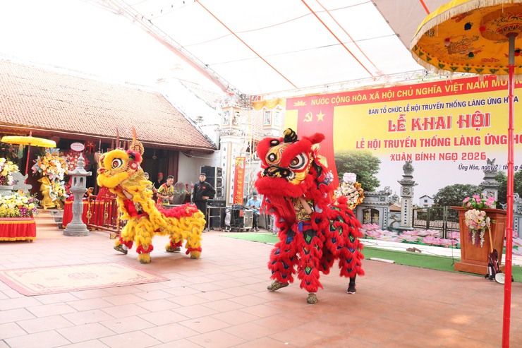 Khai mạc Lễ hội truyền thống Đình làng Ứng Hòa- Ảnh 4.