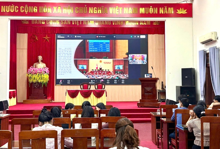 Hội nghị quán triệt, phổ biến, tuyên truyền Luật Dân số
số 113/2025/QH15
- Ảnh 3.