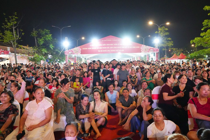 QUỐC OAI TỔ CHỨC ĐÊM GIAO LƯU VĂN NGHỆ "LỄ HỘI CHÙA THẦY – VŨ ĐIỆU KẾT NỐI"- Ảnh 2.