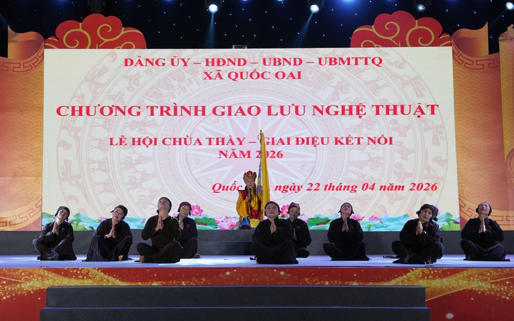 QUỐC OAI TỔ CHỨC ĐÊM GIAO LƯU VĂN NGHỆ "LỄ HỘI CHÙA THẦY – VŨ ĐIỆU KẾT NỐI"- Ảnh 21.
