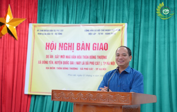 Hội nghị nghiệm thu, bàn giao công trình Nhà văn hóa thôn Đông Thượng- Ảnh 6.