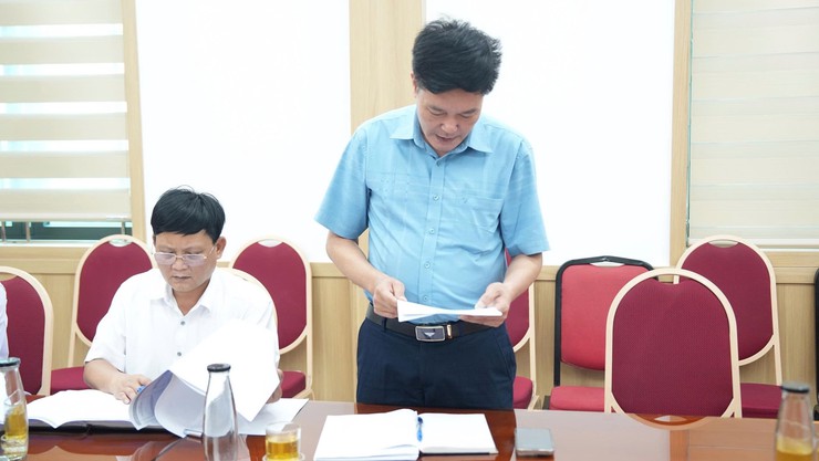 Thường trực Đảng uỷ xã nghe báo cáo một số nội dung trọng tâm- Ảnh 2.