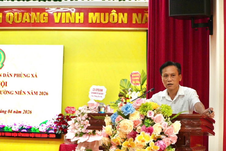 Đại hội đại biểu thành viên thường niên năm 2026 Quỹ tín dụng nhân dân Phùng Xá- Ảnh 4.