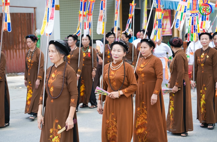 Thôn Đa Phúc tổ chức rước lễ, tế lễ tưởng niệm Thiền sư Từ Đạo Hạnh trong khuôn khổ Lễ hội Chùa Thầy- Ảnh 5.