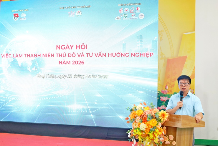 Sôi động Ngày hội Việc làm 2026 tại Tùng Thiện – Nơi kết nối ước mơ và cơ hội nghề nghiệp- Ảnh 2.