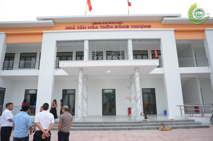 Hội nghị nghiệm thu, bàn giao công trình Nhà văn hóa thôn Đông Thượng- Ảnh 7.