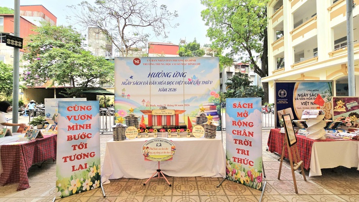 Khơi nguồn tri thức, thắp lửa đam mê đọc sách tại Ba Đình- Ảnh 20.