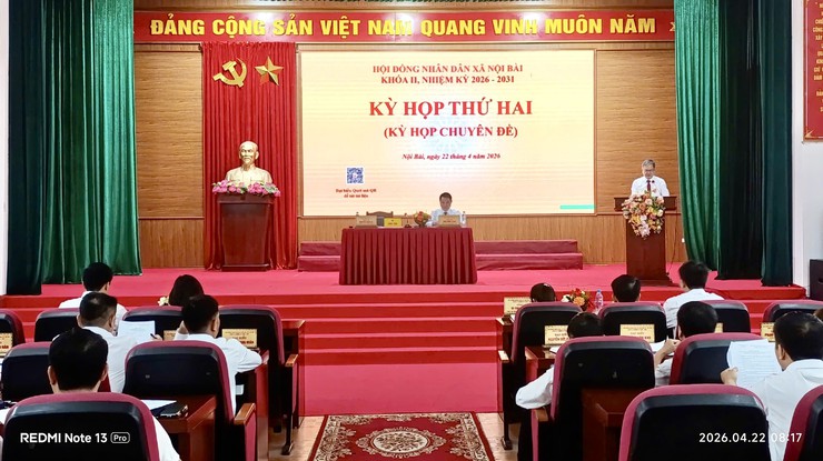 KỲ HỌP CHUYÊN ĐỀ HĐND XÃ NỘI BÀI KHÓA II THÔNG QUA 3 NGHỊ QUYẾT QUAN TRỌNG- Ảnh 1.