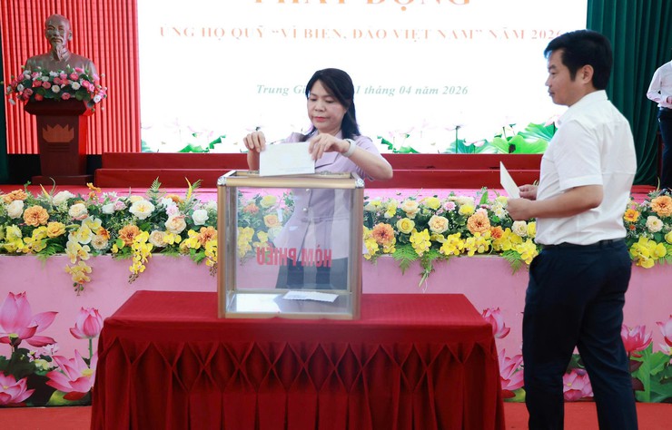 TRUNG GIÃ PHÁT ĐỘNG ỦNG HỘ QUỸ “VÌ BIỂN, ĐẢO VIỆT NAM” NĂM 2026 - LAN TỎA TINH THẦN YÊU NƯỚC, HƯỚNG VỀ BIỂN ĐẢO THIÊNG LIÊNG - Ảnh 1.