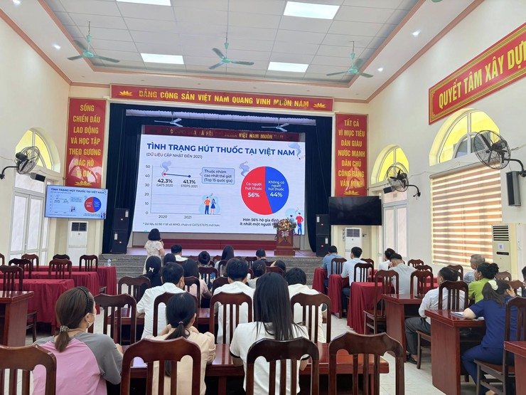 Ứng Thiên Tổ Chức Tập Huấn Phòng, Chống Tác Hại Của Thuốc Lá Năm 2026- Ảnh 3.