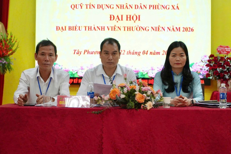 Đại hội đại biểu thành viên thường niên năm 2026 Quỹ tín dụng nhân dân Phùng Xá- Ảnh 7.