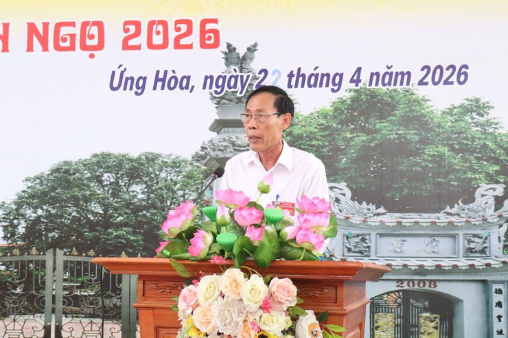 Khai mạc Lễ hội truyền thống Đình làng Ứng Hòa- Ảnh 2.