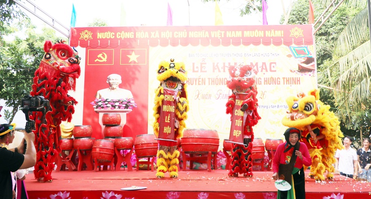 Khai mạc Lễ hội truyền thống Đình Hưng Thịnh- Ảnh 5.