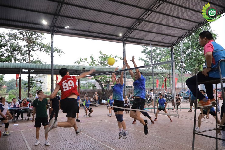 Sôi nổi Giải bóng chuyền hơi nam – nữ xã Phú Cát lần thứ I năm 2026- Ảnh 5.
