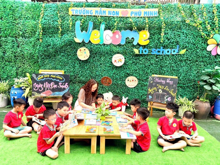 Sôi nổi các hoạt động hưởng ứng Ngày Sách và Văn hóa đọc Việt Nam năm 2026 tại các cơ sở giáo dục xã Phú Xuyên- Ảnh 3.