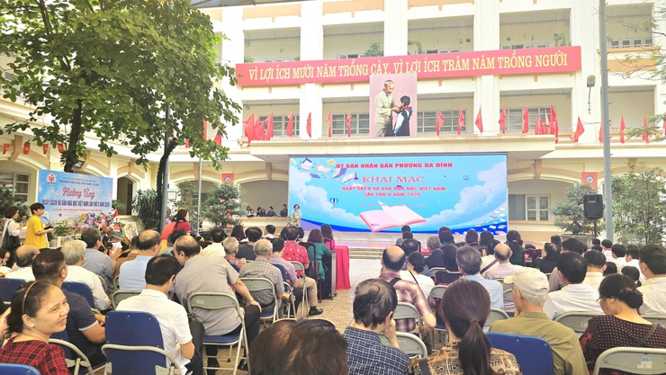 Khơi nguồn tri thức, thắp lửa đam mê đọc sách tại Ba Đình- Ảnh 16.