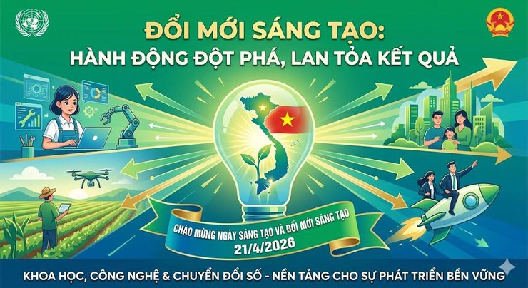 Hưởng ứng Ngày Sáng tạo và Đổi mới sáng tạo thế giới (21/4/2026)- Ảnh 1.
